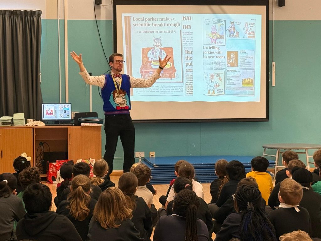 Animation workshop at Cromwell Academy